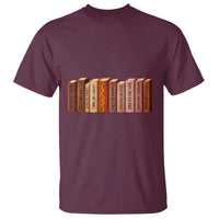 African American Teachers Gift T Shirt Black History Leaders Book - Wonder Print Shop