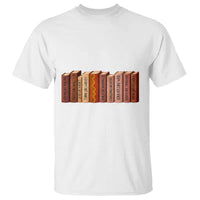 African American Teachers Gift T Shirt Black History Leaders Book - Wonder Print Shop