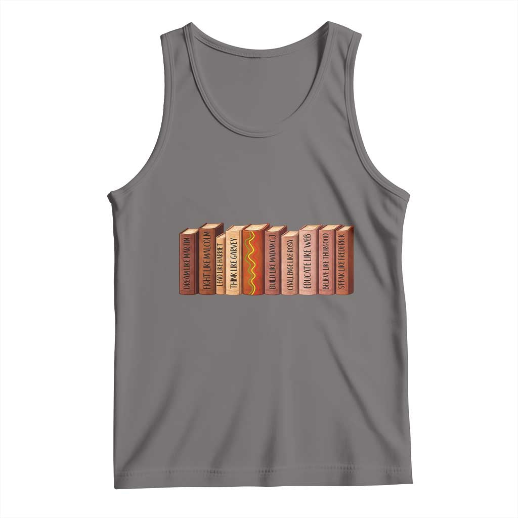 African American Teachers Gift Tank Top Black History Leaders Book - Wonder Print Shop