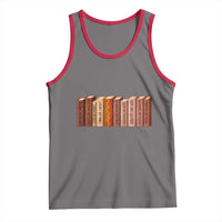 African American Teachers Gift Tank Top Black History Leaders Book - Wonder Print Shop