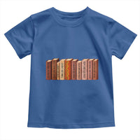 African American Teachers Gift Toddler T Shirt Black History Leaders Book - Wonder Print Shop