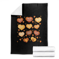 Black History Leaders Throw Blanket African American Teachers Pride - Wonder Print Shop