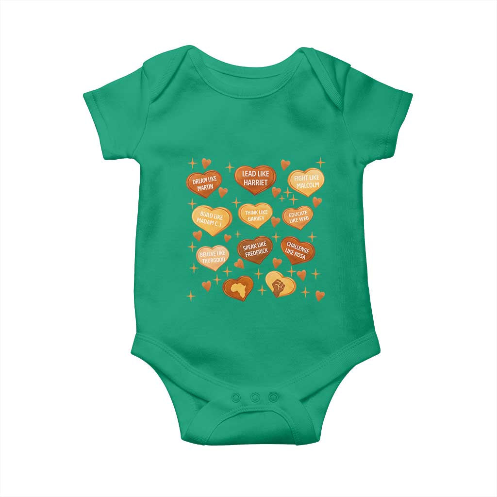 Black History Leaders Baby Onesie African American Teachers Pride - Wonder Print Shop