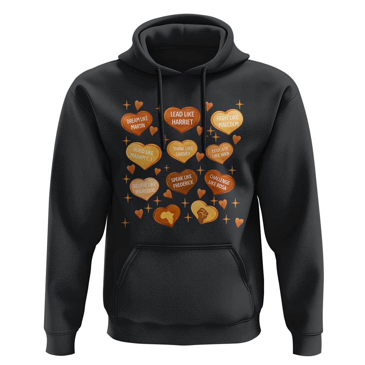 Black History Leaders Hoodie African American Teachers Pride - Wonder Print Shop