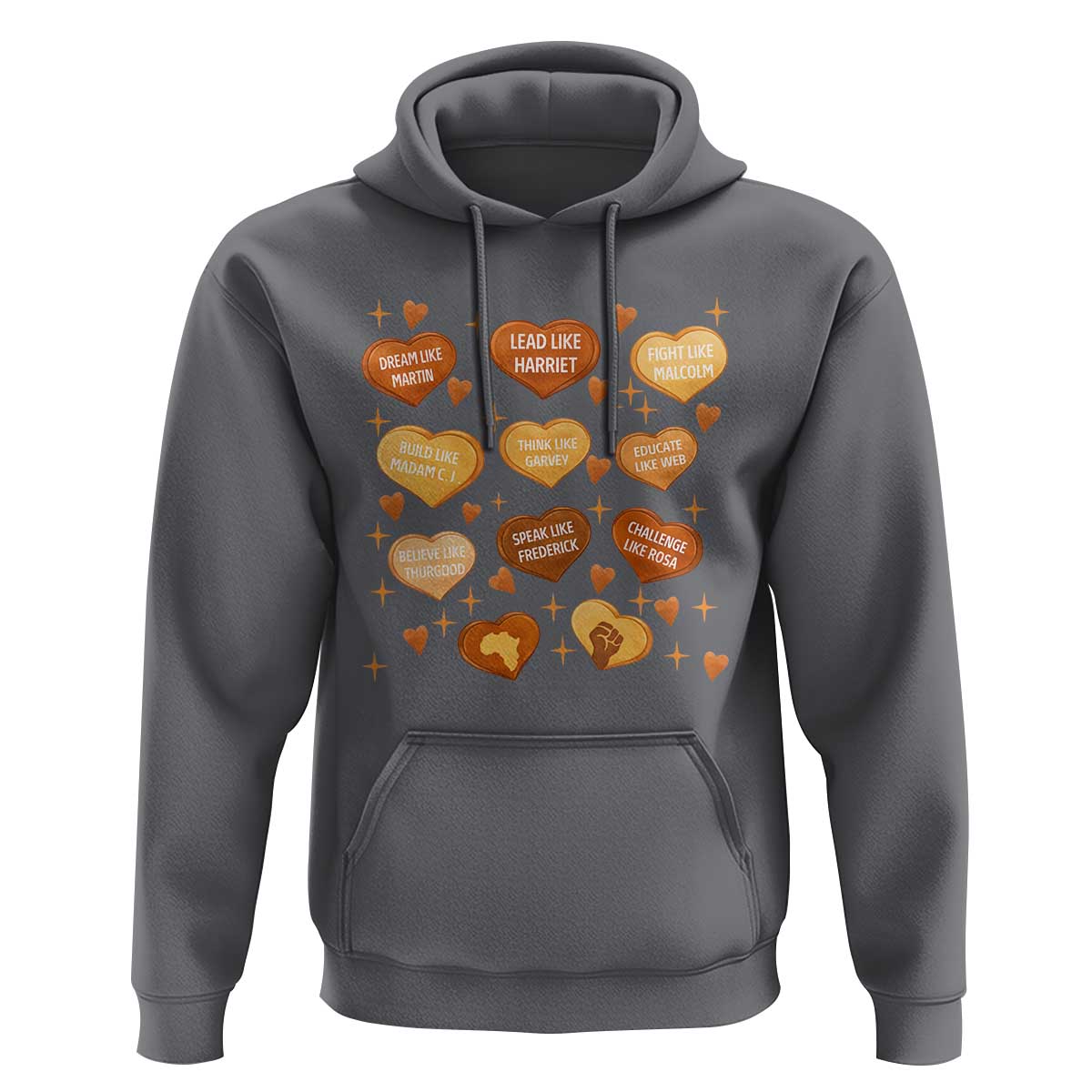 Black History Leaders Hoodie African American Teachers Pride - Wonder Print Shop