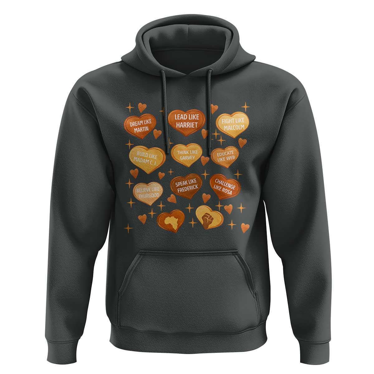 Black History Leaders Hoodie African American Teachers Pride - Wonder Print Shop
