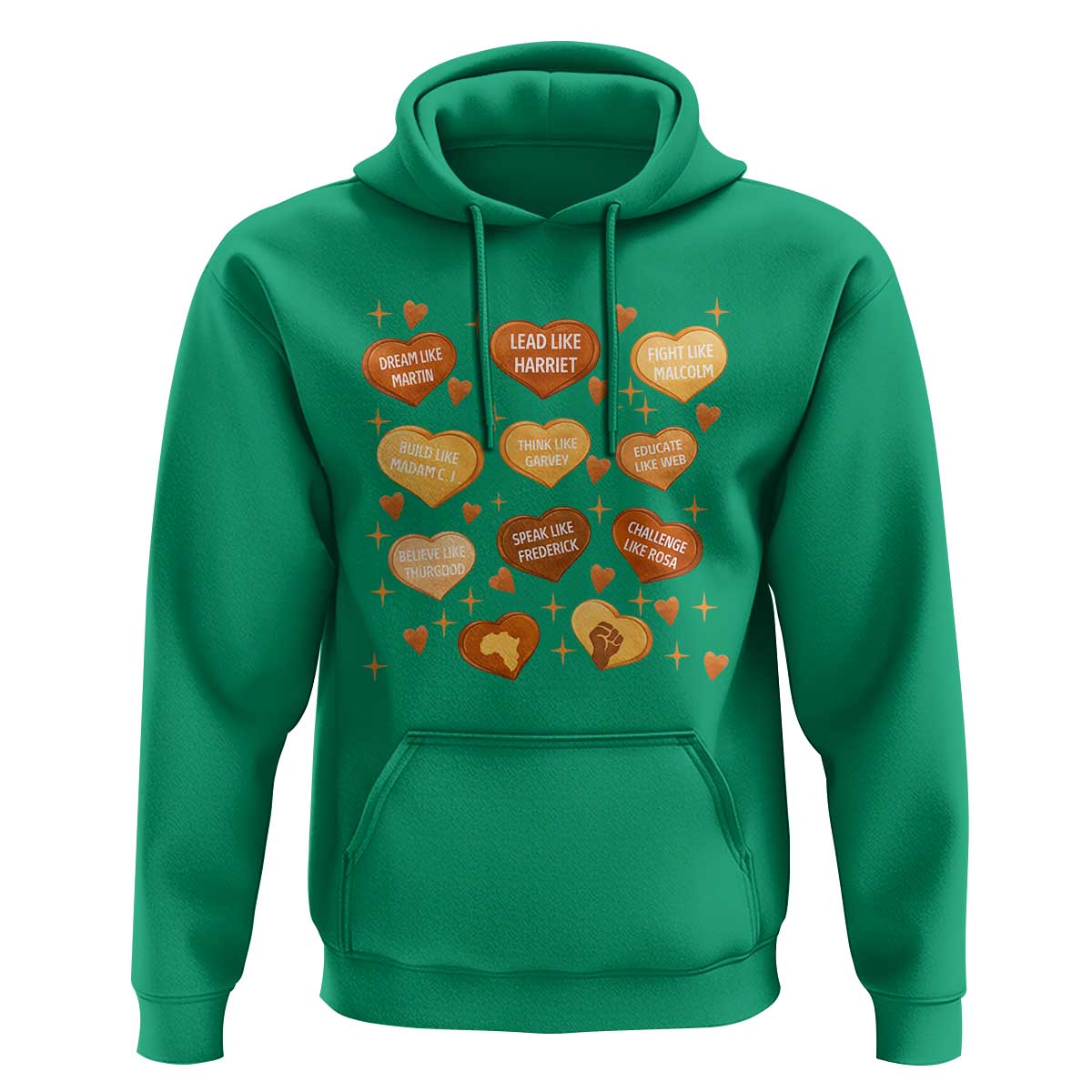 Black History Leaders Hoodie African American Teachers Pride - Wonder Print Shop