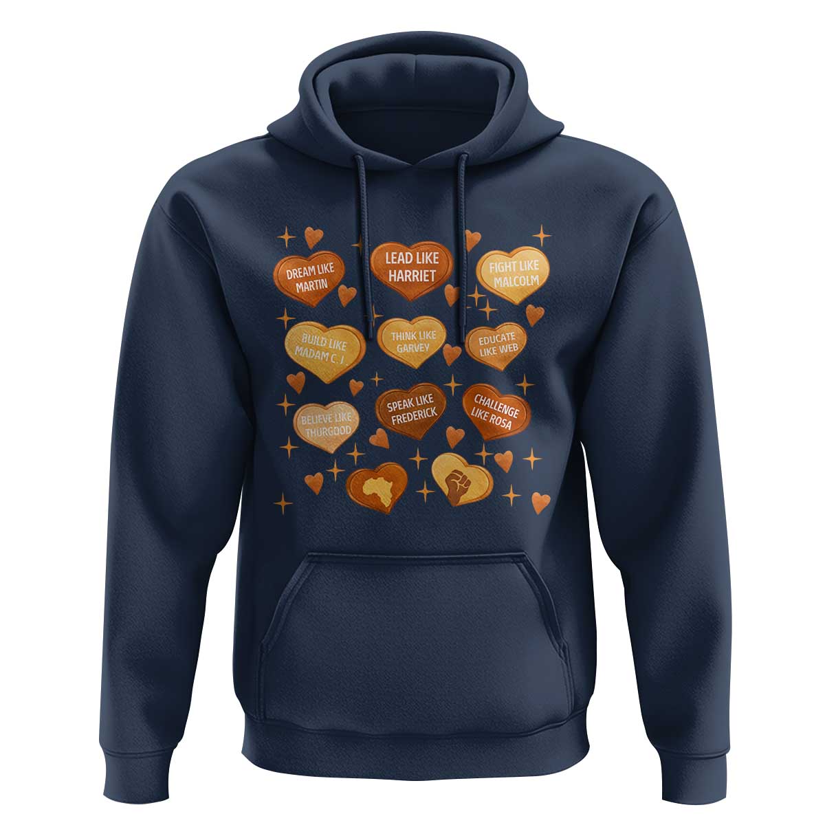 Black History Leaders Hoodie African American Teachers Pride - Wonder Print Shop