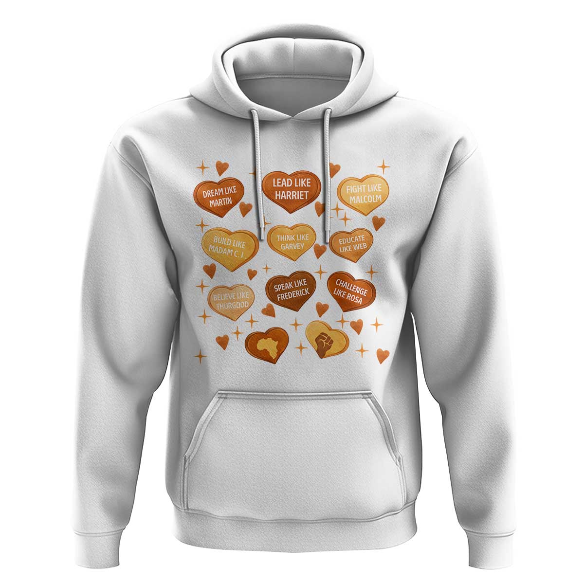 Black History Leaders Hoodie African American Teachers Pride - Wonder Print Shop