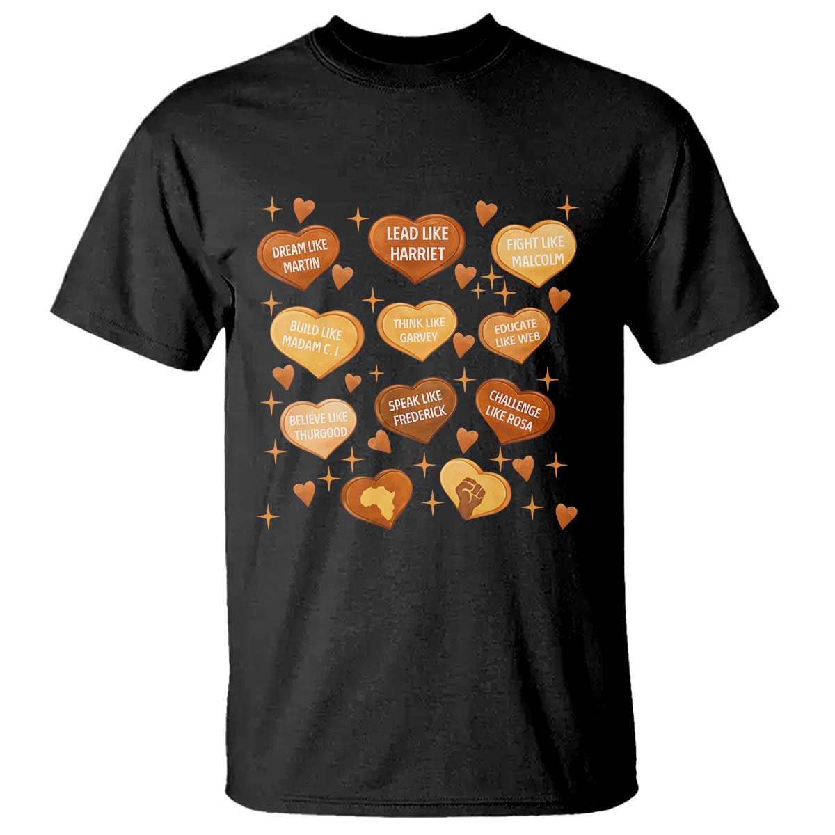 Black History Leaders T Shirt African American Teachers Pride - Wonder Print Shop