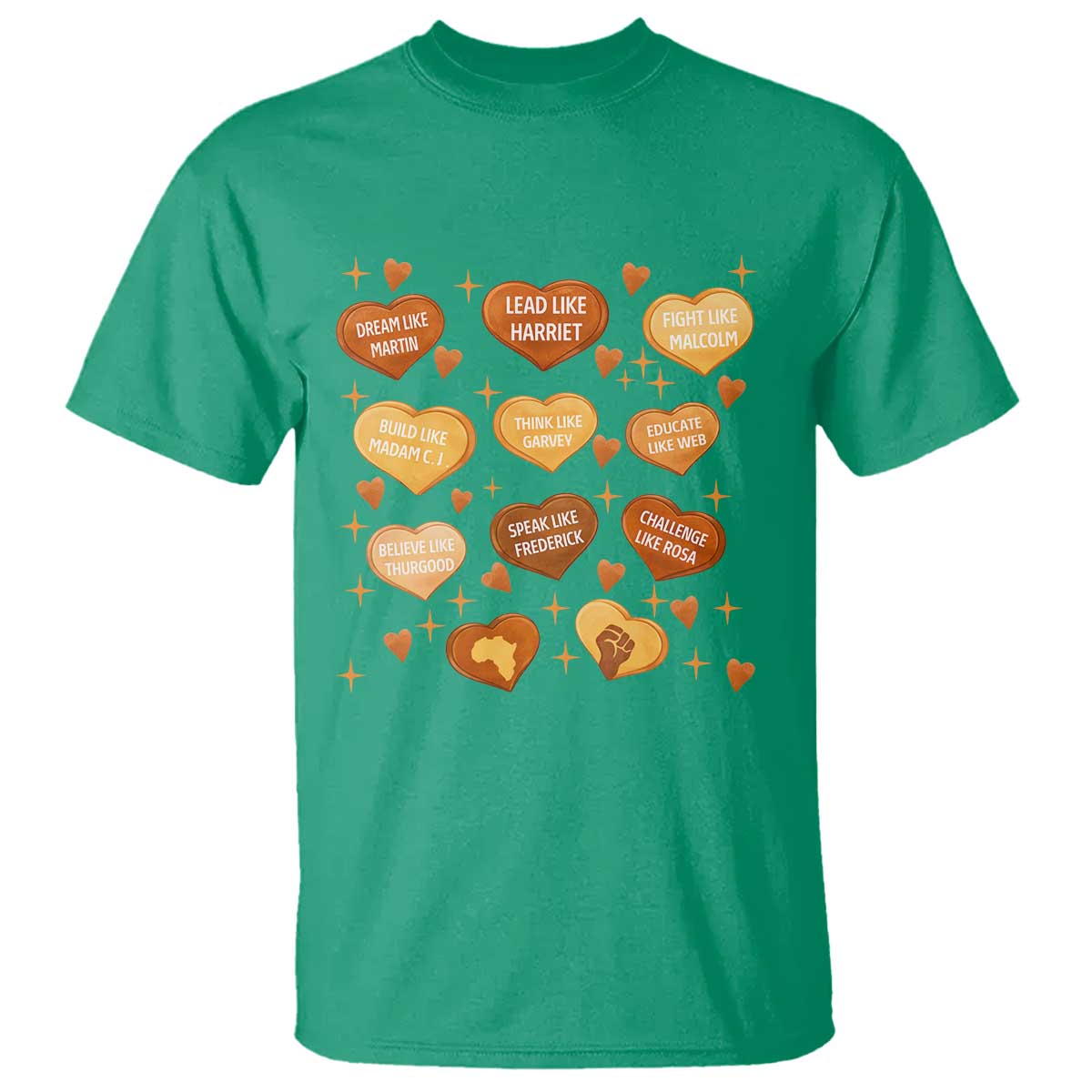 Black History Leaders T Shirt African American Teachers Pride - Wonder Print Shop