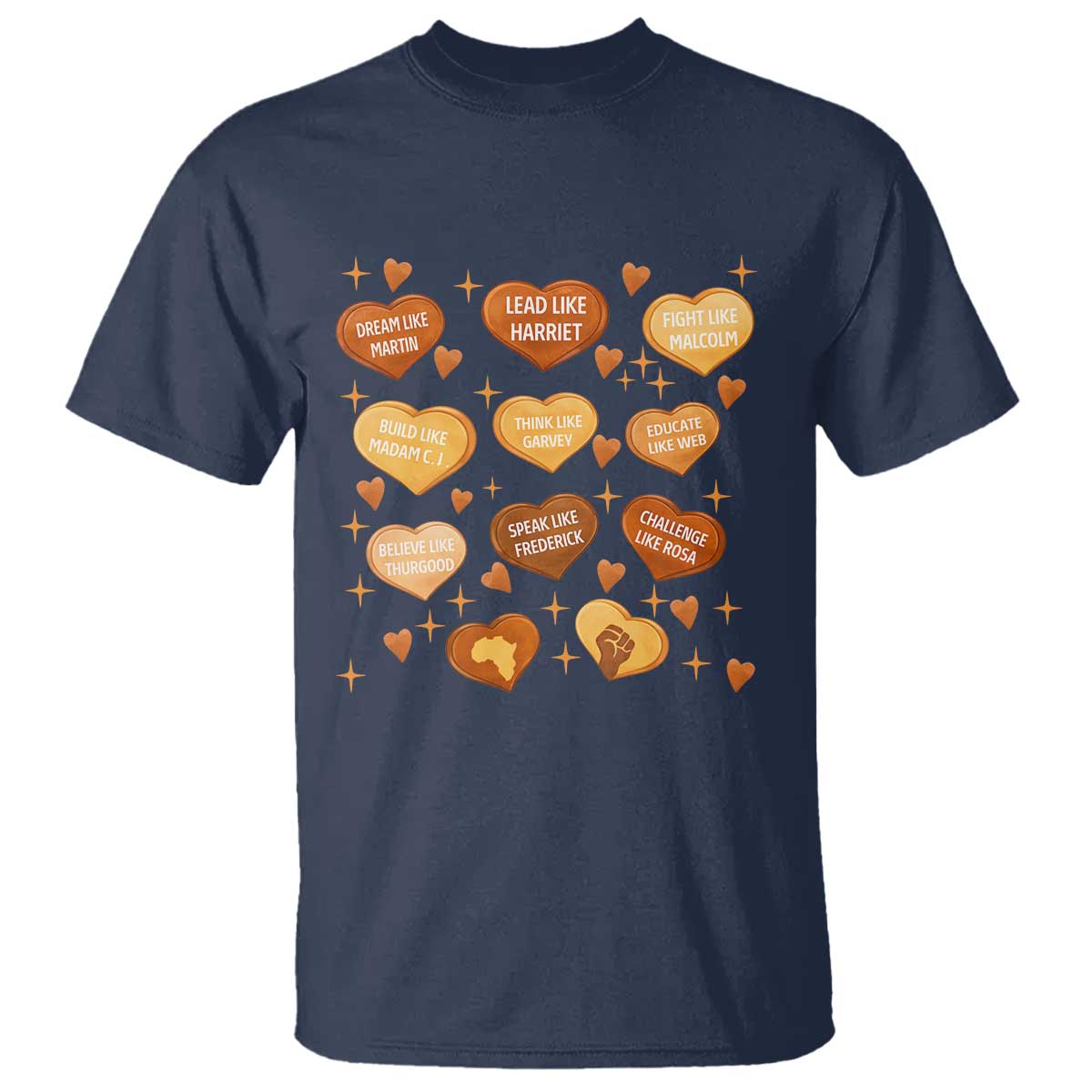 Black History Leaders T Shirt African American Teachers Pride - Wonder Print Shop