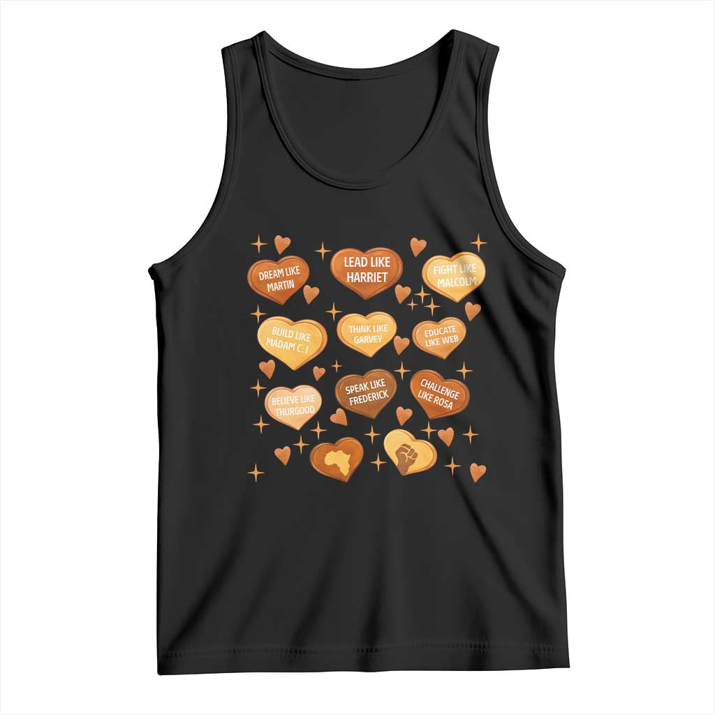 Black History Leaders Tank Top African American Teachers Pride - Wonder Print Shop