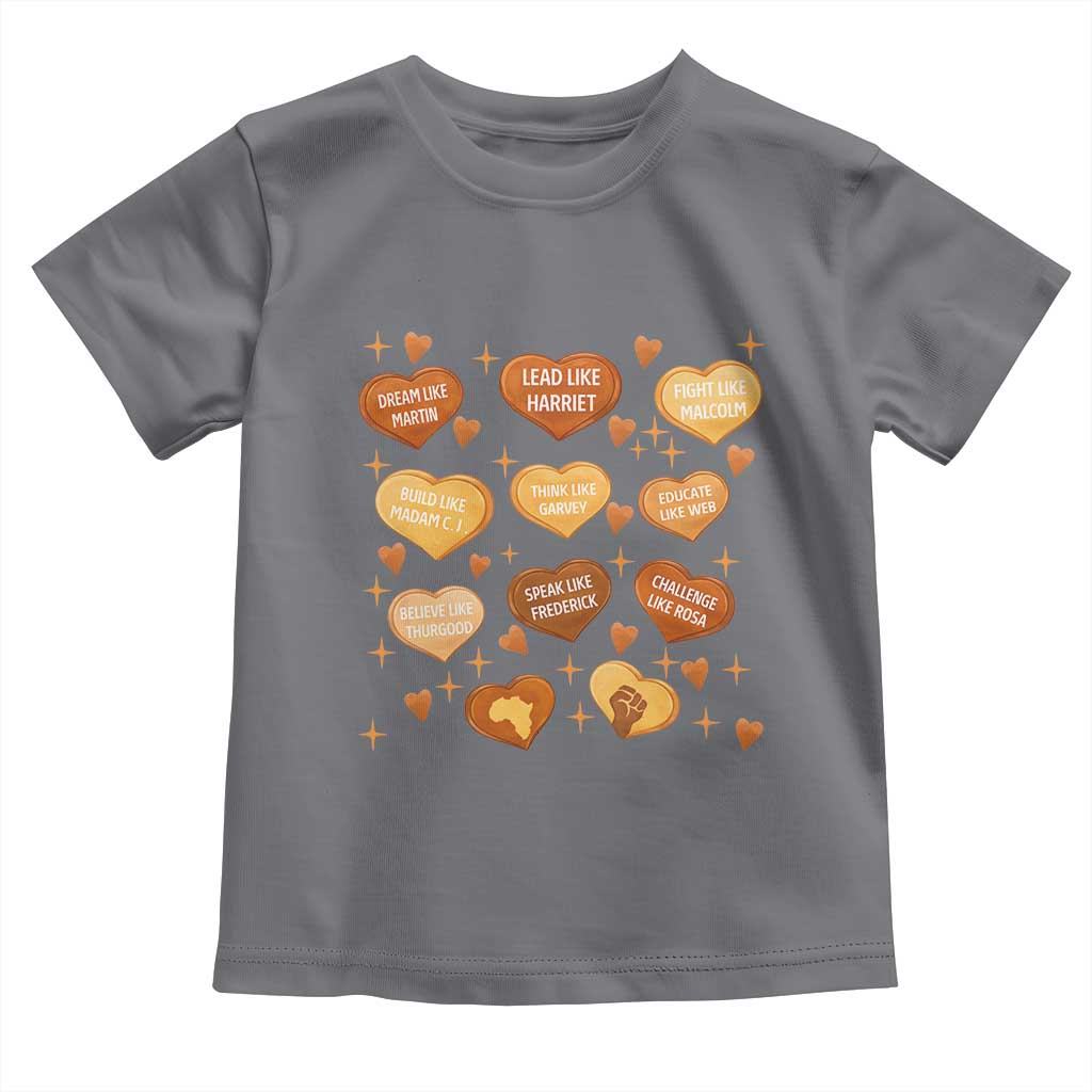Black History Leaders Toddler T Shirt African American Teachers Pride - Wonder Print Shop