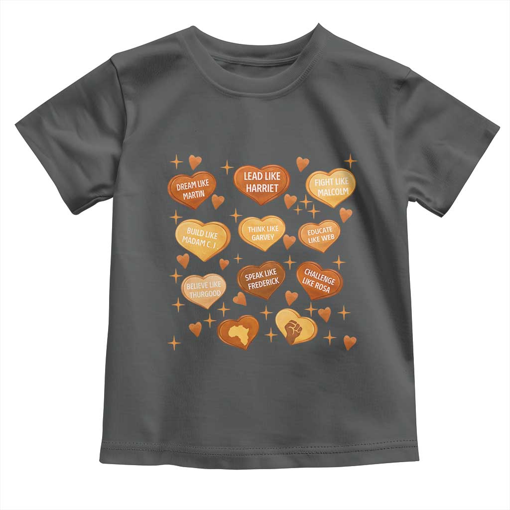 Black History Leaders Toddler T Shirt African American Teachers Pride - Wonder Print Shop
