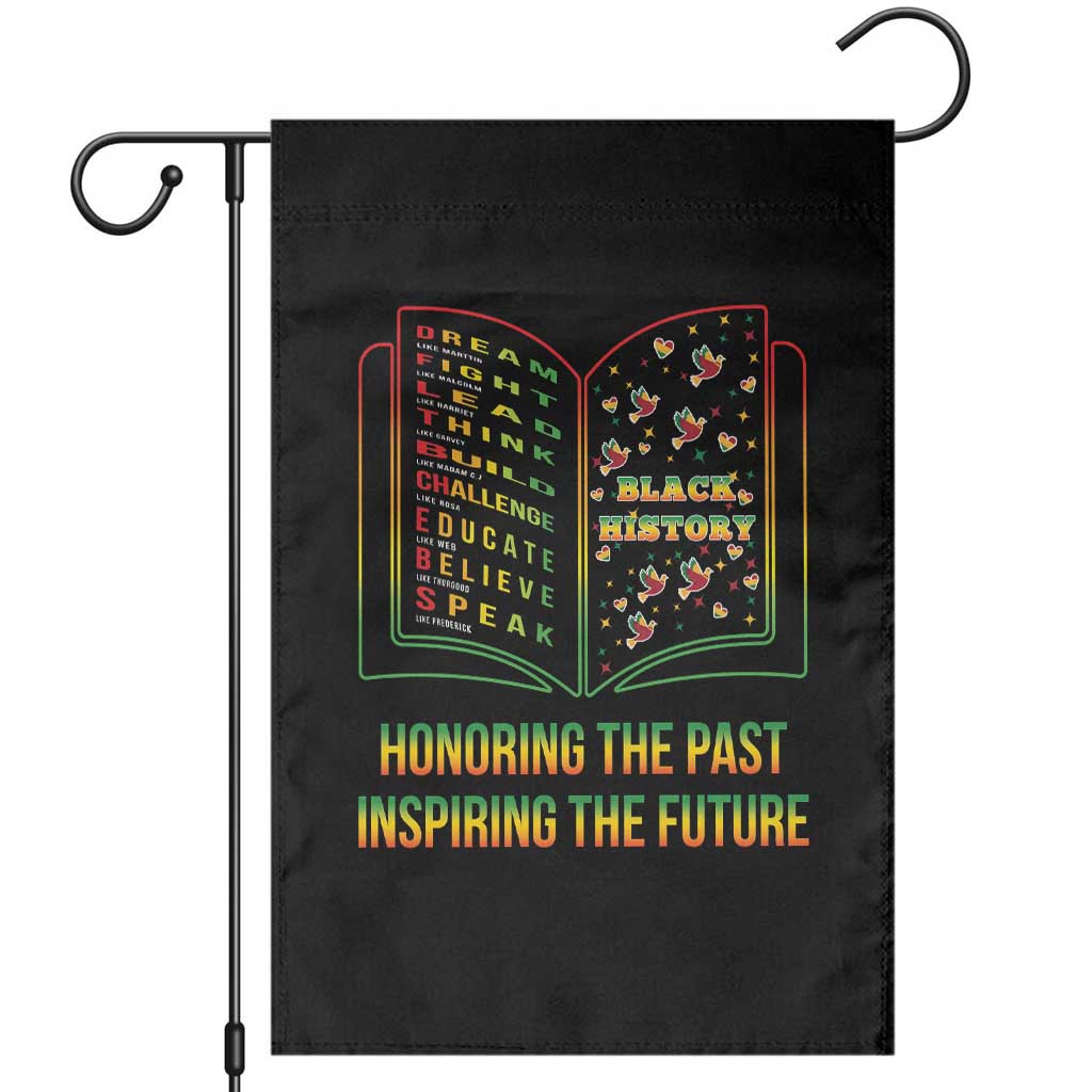 Black History Leaders Book Garden Flag African American History For Teachers - Wonder Print Shop