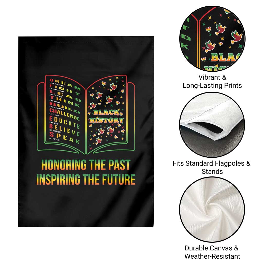 Black History Leaders Book Garden Flag African American History For Teachers - Wonder Print Shop