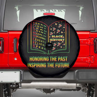 Black History Leaders Book Spare Tire Cover African American History For Teachers - Wonder Print Shop