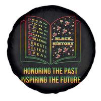 Black History Leaders Book Spare Tire Cover African American History For Teachers - Wonder Print Shop