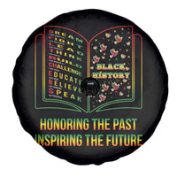 Black History Leaders Book Spare Tire Cover African American History For Teachers - Wonder Print Shop