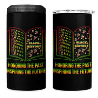 Black History Leaders Book 4 in 1 Can Cooler Tumbler African American History For Teachers - Wonder Print Shop