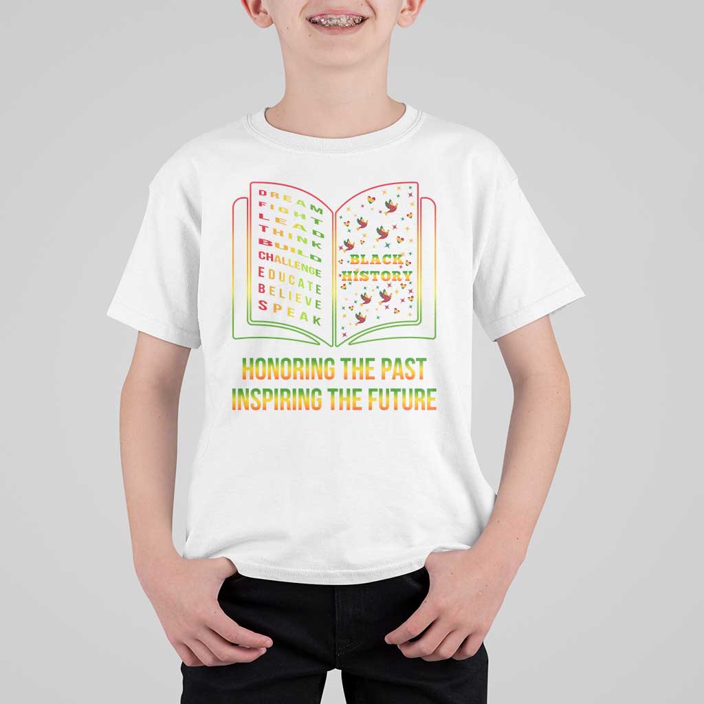Black History Leaders Book T Shirt For Kid African American History For Teachers - Wonder Print Shop