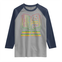 Black History Leaders Book Raglan Shirt African American History For Teachers - Wonder Print Shop