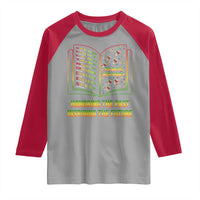 Black History Leaders Book Raglan Shirt African American History For Teachers - Wonder Print Shop