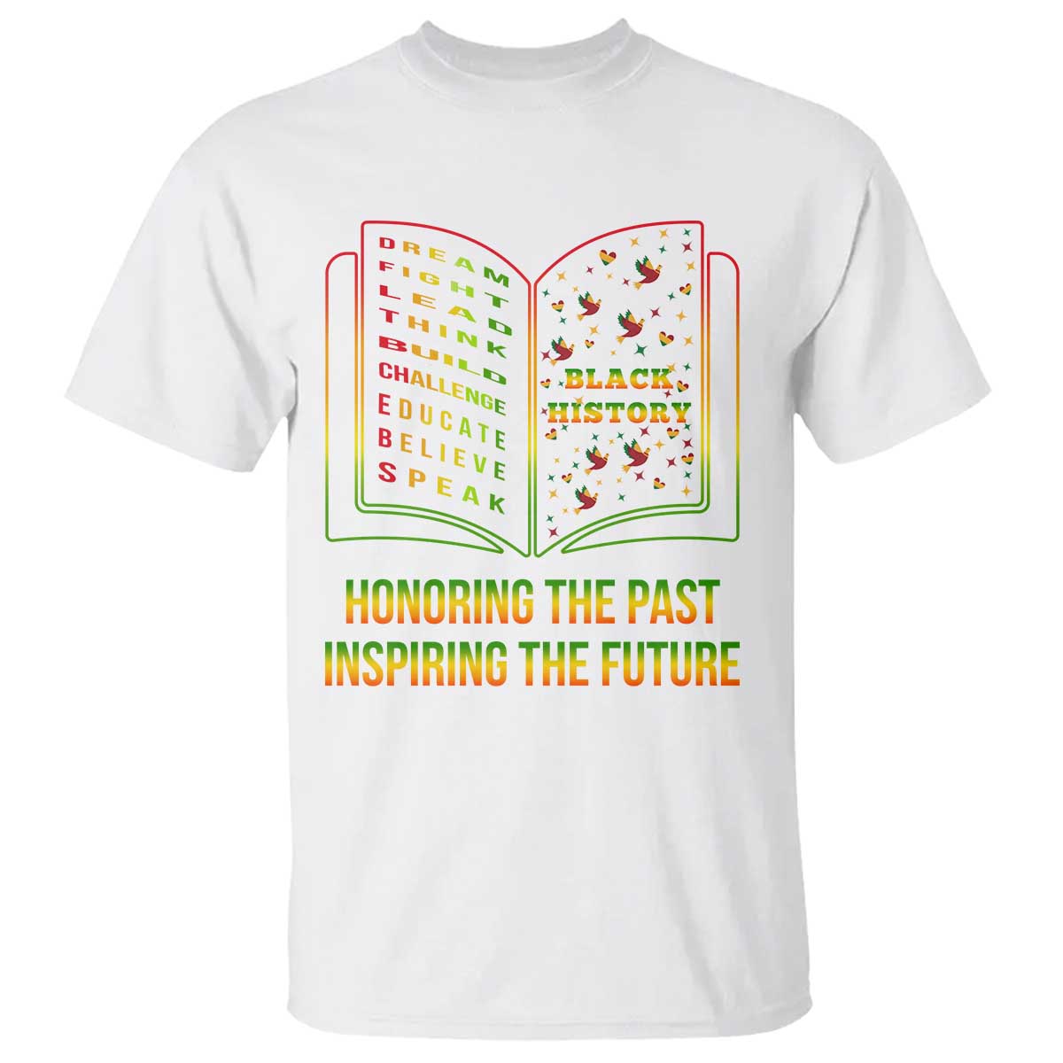 Black History Leaders Book T Shirt African American History For Teachers - Wonder Print Shop