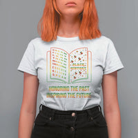 Black History Leaders Book T Shirt For Women African American History For Teachers - Wonder Print Shop