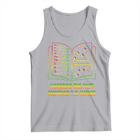 Black History Leaders Book Tank Top African American History For Teachers - Wonder Print Shop