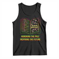 Black History Leaders Book Tank Top African American History For Teachers - Wonder Print Shop