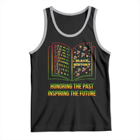 Black History Leaders Book Tank Top African American History For Teachers - Wonder Print Shop