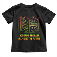 Black History Leaders Book Toddler T Shirt African American History For Teachers - Wonder Print Shop