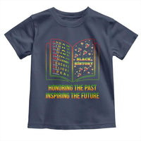 Black History Leaders Book Toddler T Shirt African American History For Teachers - Wonder Print Shop