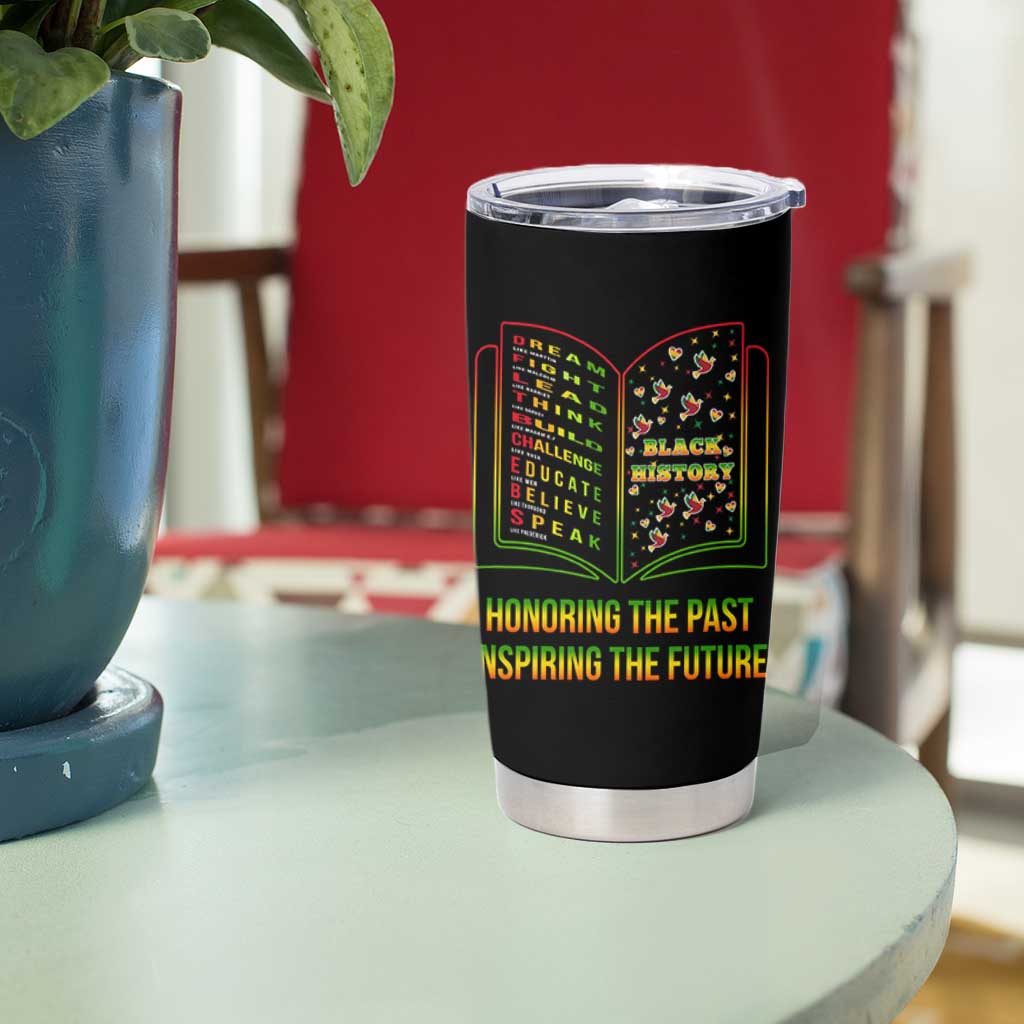 Black History Leaders Book Tumbler Cup African American History For Teachers - Wonder Print Shop