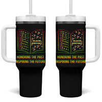 Black History Leaders Book Tumbler With Handle African American History For Teachers - Wonder Print Shop