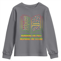 Black History Leaders Book Youth Sweatshirt African American History For Teachers - Wonder Print Shop