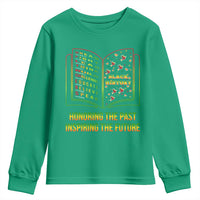 Black History Leaders Book Youth Sweatshirt African American History For Teachers - Wonder Print Shop
