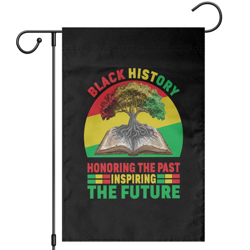 Black History Honoring The Past Inspiring The Future Garden Flag African American Pride - Wonder Print Shop