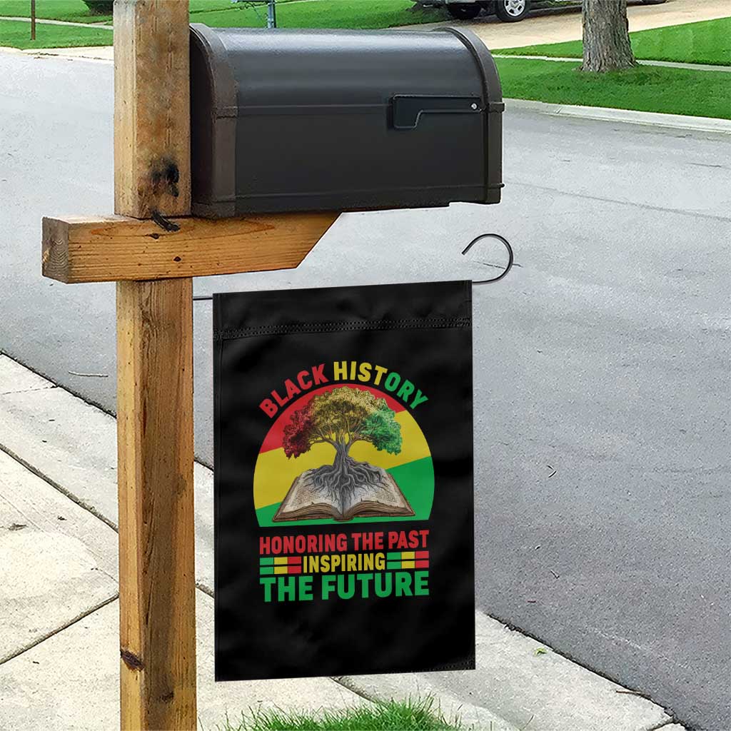 Black History Honoring The Past Inspiring The Future Garden Flag African American Pride - Wonder Print Shop