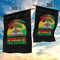 Black History Honoring The Past Inspiring The Future Garden Flag African American Pride - Wonder Print Shop