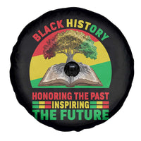 Black History Honoring The Past Inspiring The Future Spare Tire Cover African American Pride - Wonder Print Shop