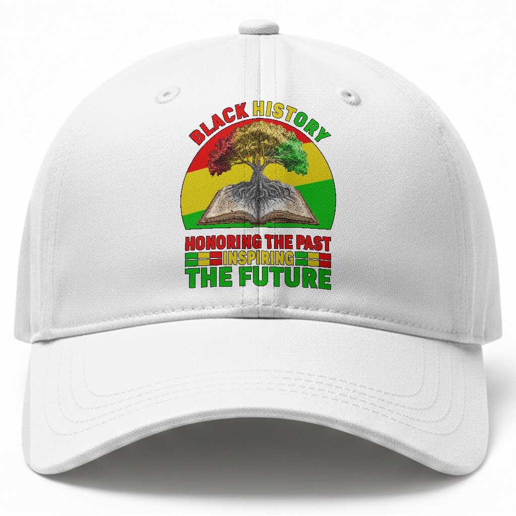 Black History Honoring The Past Inspiring The Future Baseball Cap African American Pride