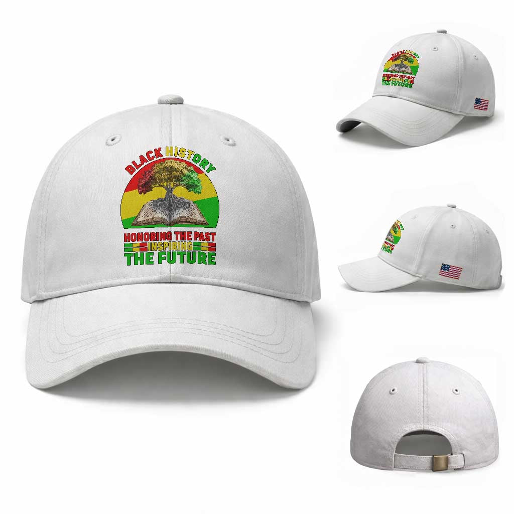 Black History Honoring The Past Inspiring The Future Baseball Cap African American Pride