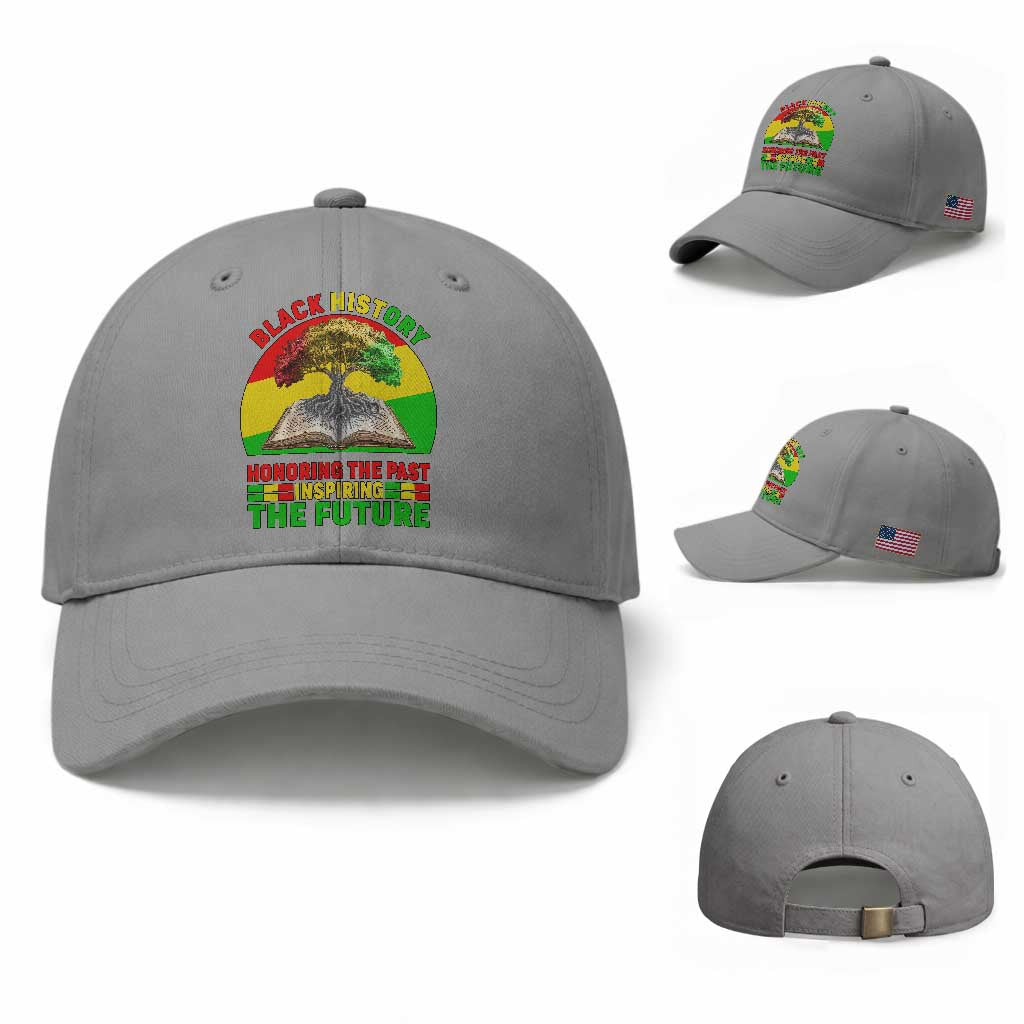 Black History Honoring The Past Inspiring The Future Baseball Cap African American Pride