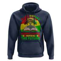Black History Honoring The Past Inspiring The Future Hoodie African American Pride - Wonder Print Shop