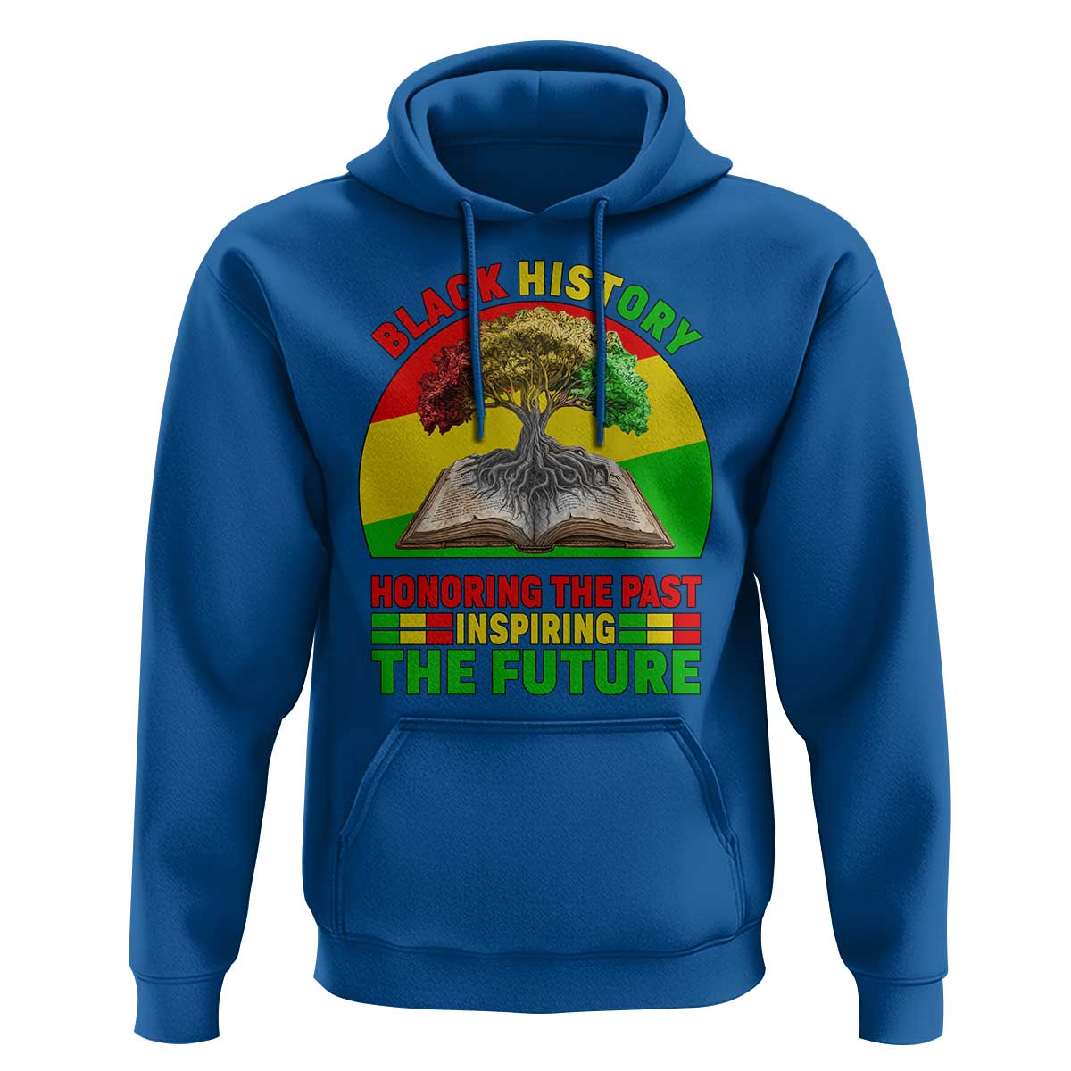 Black History Honoring The Past Inspiring The Future Hoodie African American Pride - Wonder Print Shop