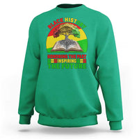 Black History Honoring The Past Inspiring The Future Sweatshirt African American Pride - Wonder Print Shop