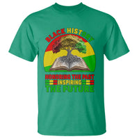 Black History Honoring The Past Inspiring The Future T Shirt African American Pride - Wonder Print Shop